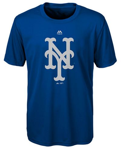 Majestic Kids' New York Mets Cool Base Reflective T-Shirt