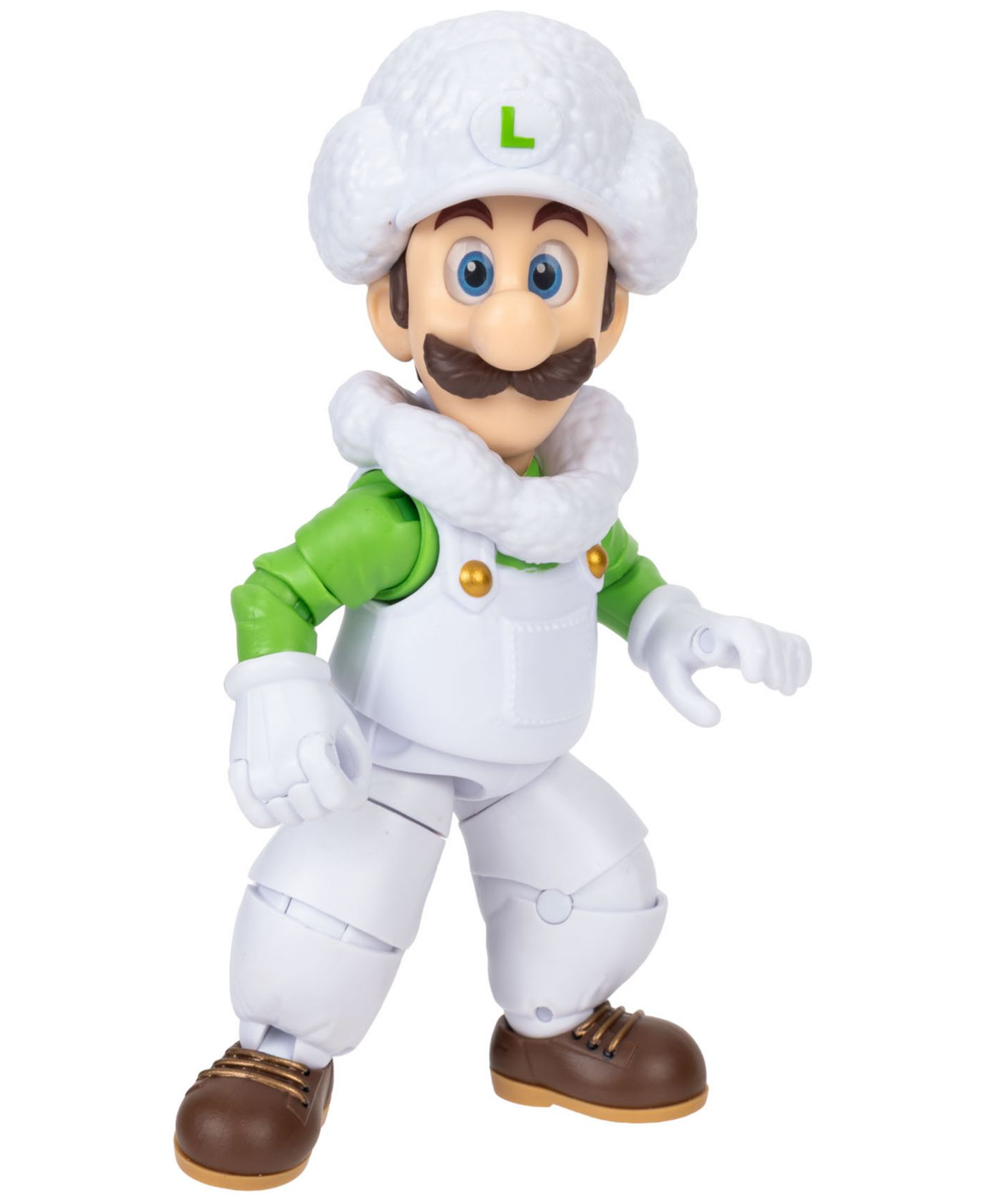 Детские фигурки Macy's Super Mario Cloud Luigi 5" 2-Piece Action Figure, Ages 3+ — фото 2