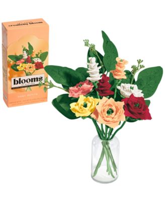 Blooms by Play-Doh Rosy Petite Bouquet Kit, Ages 8+