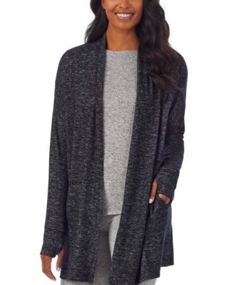 Women's SoftKnit Sweater-Knit Long-Sleeve Wrap
