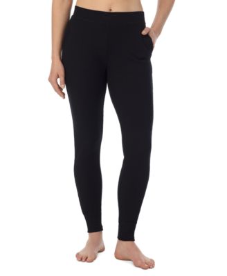 Women's Cozy Waffle-Knit Thermal Stretch Leggings