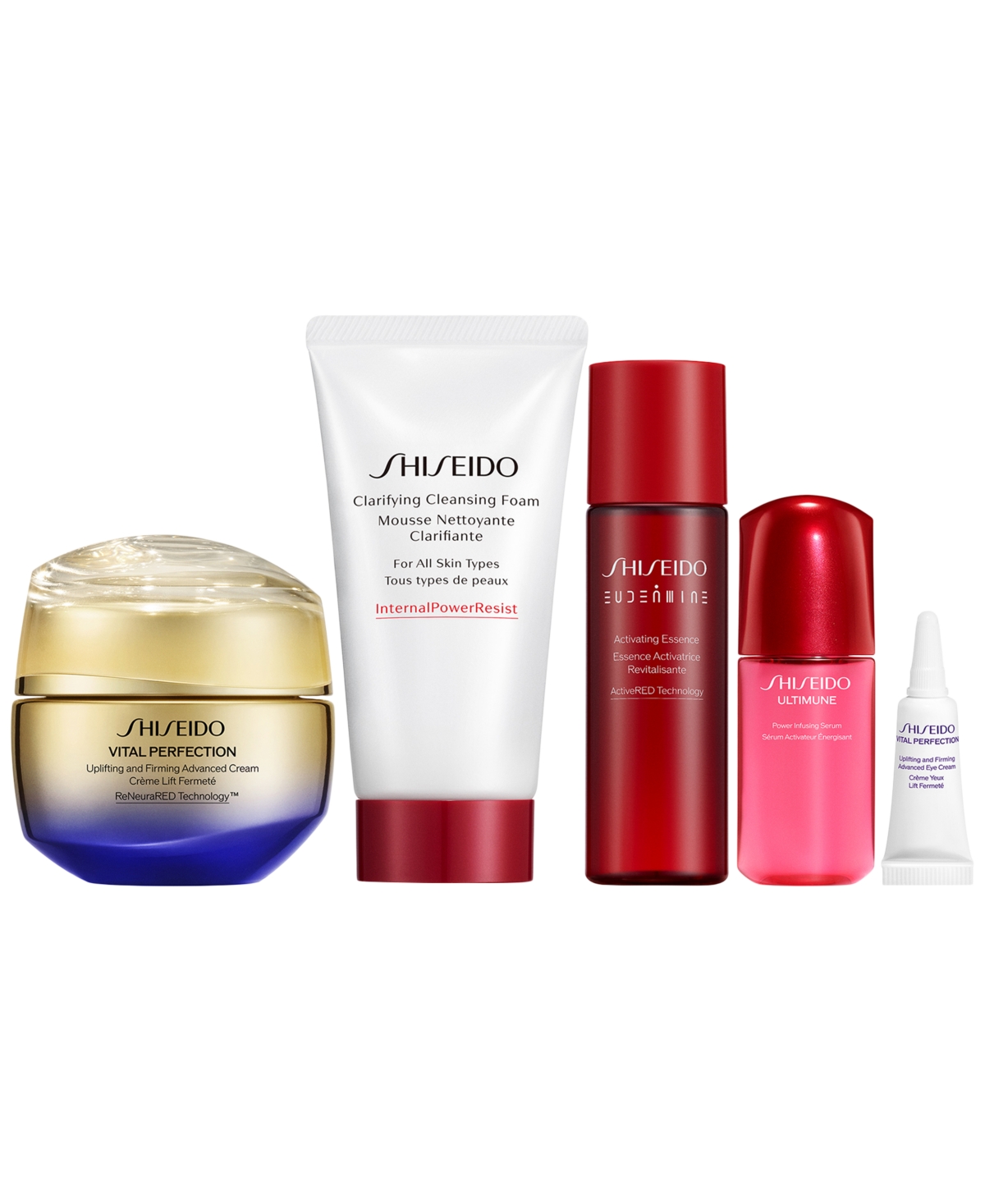 Shiseido 5-Piece Vital Perfection Advanced Lifting & Firming Cream Set