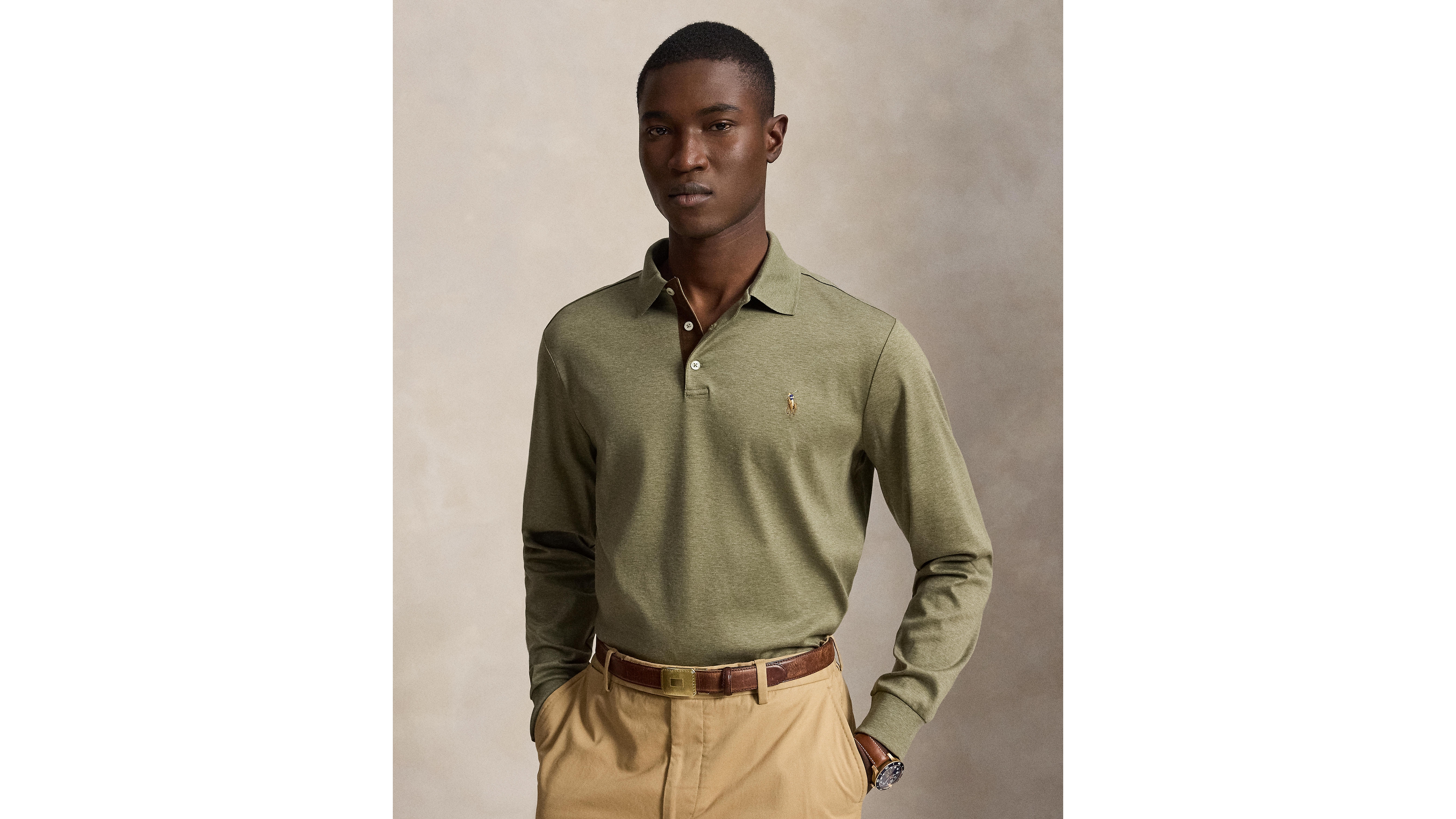 Polo Ralph Lauren Men's Classic-Fit Long Sleeve Soft Cotton Shirt