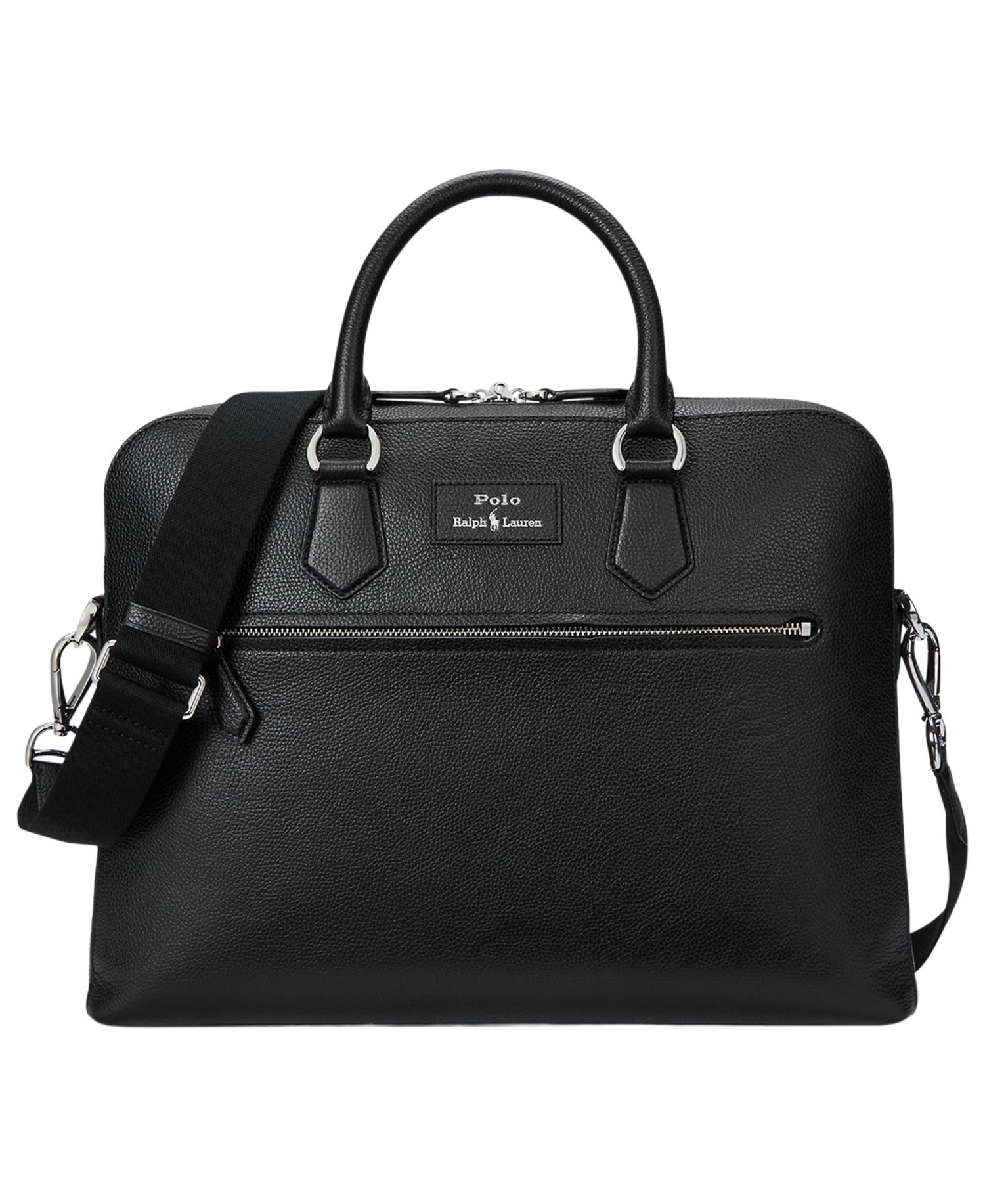 Men's Pebbled Leather Commuter Bag