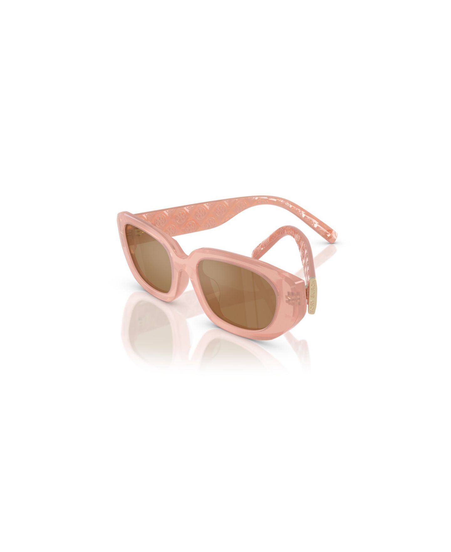 Женские солнцезащитные очки Tory Burch Sunglasses, TY7219U, цвет: Винный розовый — фото 5