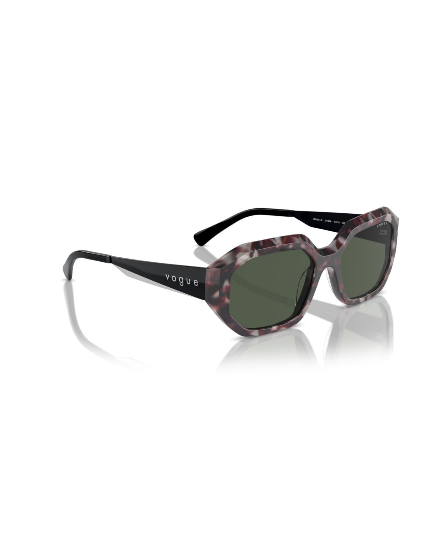 Женские солнцезащитные очки Vogue Eyewear Polarized Sunglasses, VO5554S, цвет: Серый — фото 6