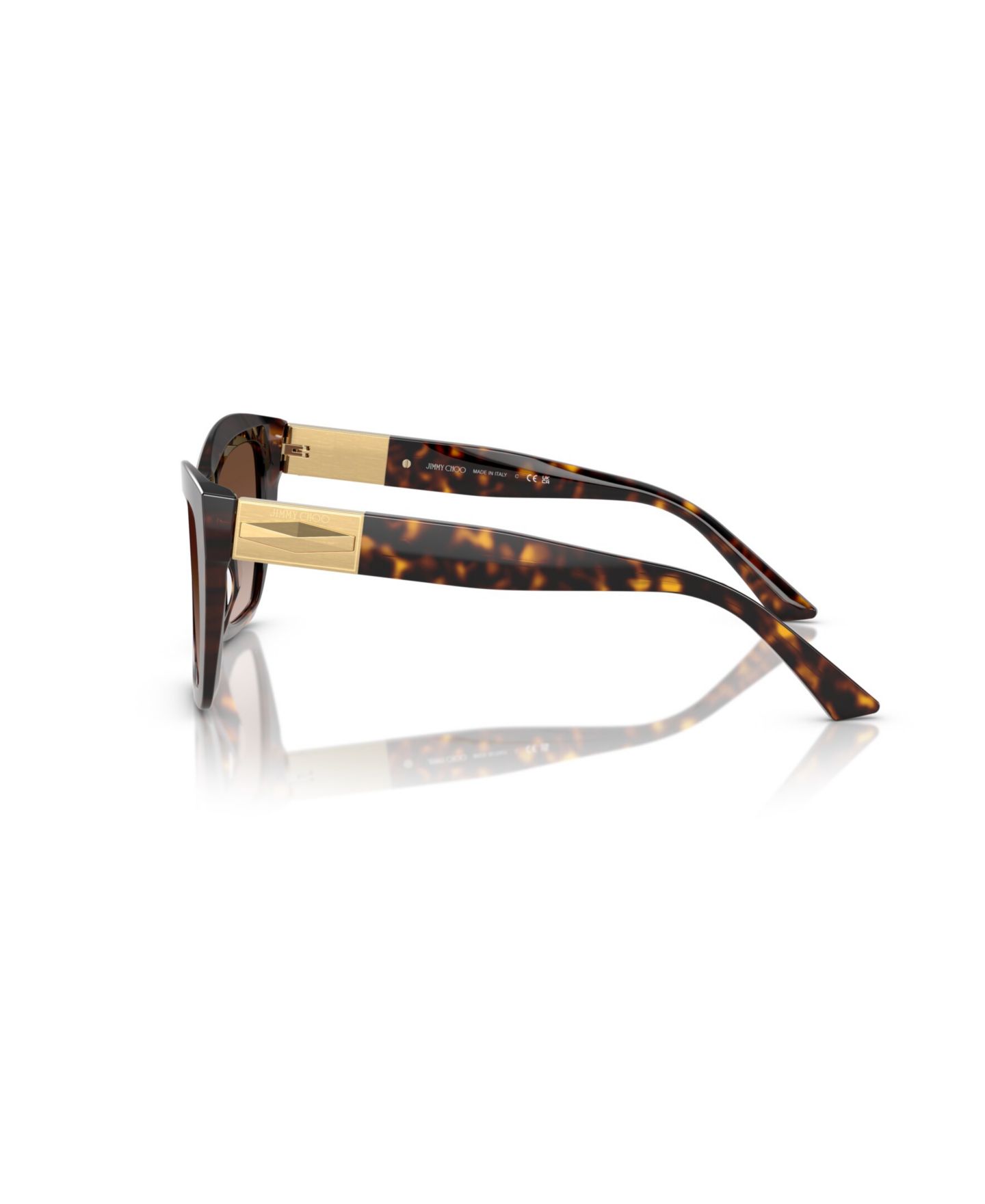 Женские солнцезащитные очки Jimmy Choo Sunglasses, JC5031F, цвет: Гавана — фото 3