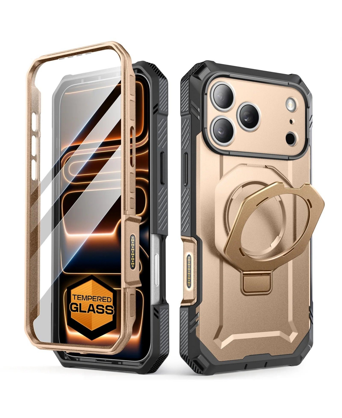 Supcase Ub Grip Pro Series iPhone 17 Max MagSafe Phone Case with Hd Tempered Glass