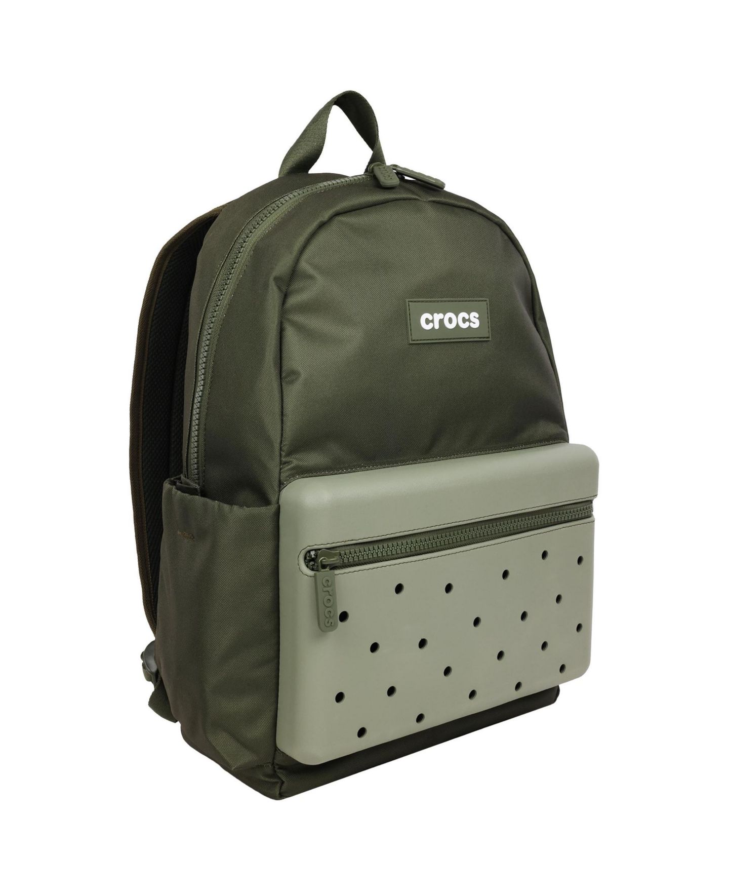 Рюкзак Crocs Lightweight with Molded Front Storage Pocket, цвет: Cargo — фото 2