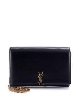 Classic Monogram Flap Chain Wallet Leather
