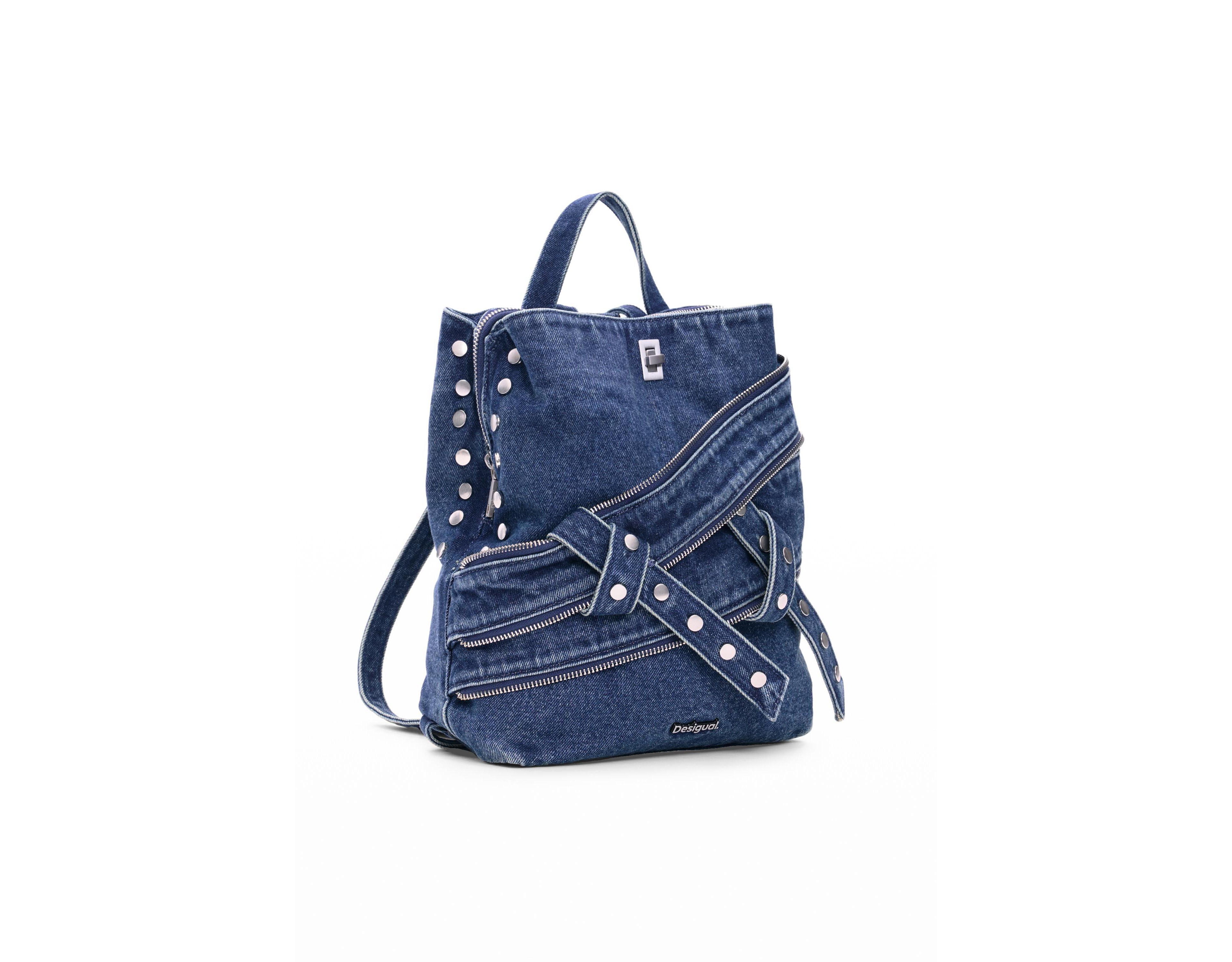 Desigual Women's Mini denim backpack