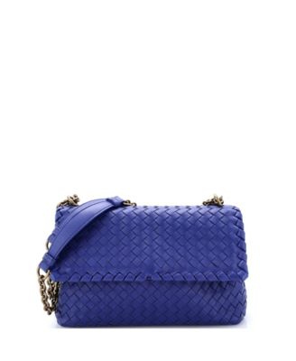 Small Olimpia Crossbody Bag Intrecciato Nappa
