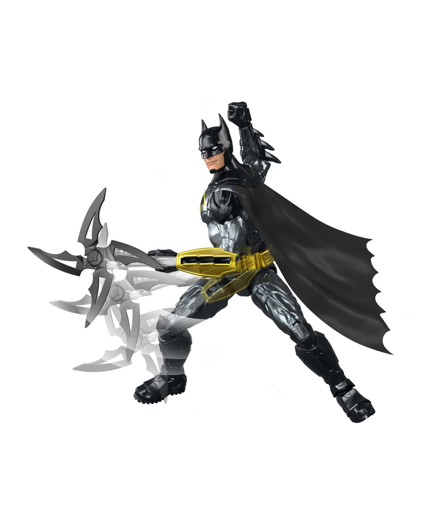 Детская фигурка DC Comics Crime Crusher Batman 12" Action Figure, 25+ Phrases and Sounds, Ages 4+ — фото 3