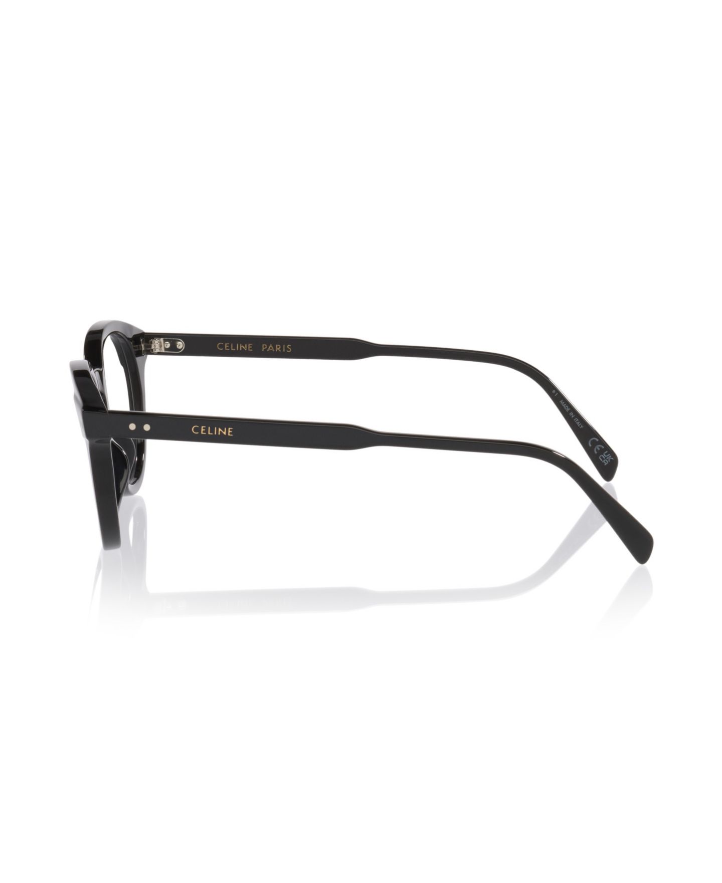 Очки Unisex Celine Thin Cl50177i Polarized Eyeglasses, CL000641, цвет: Чёрный — фото 3