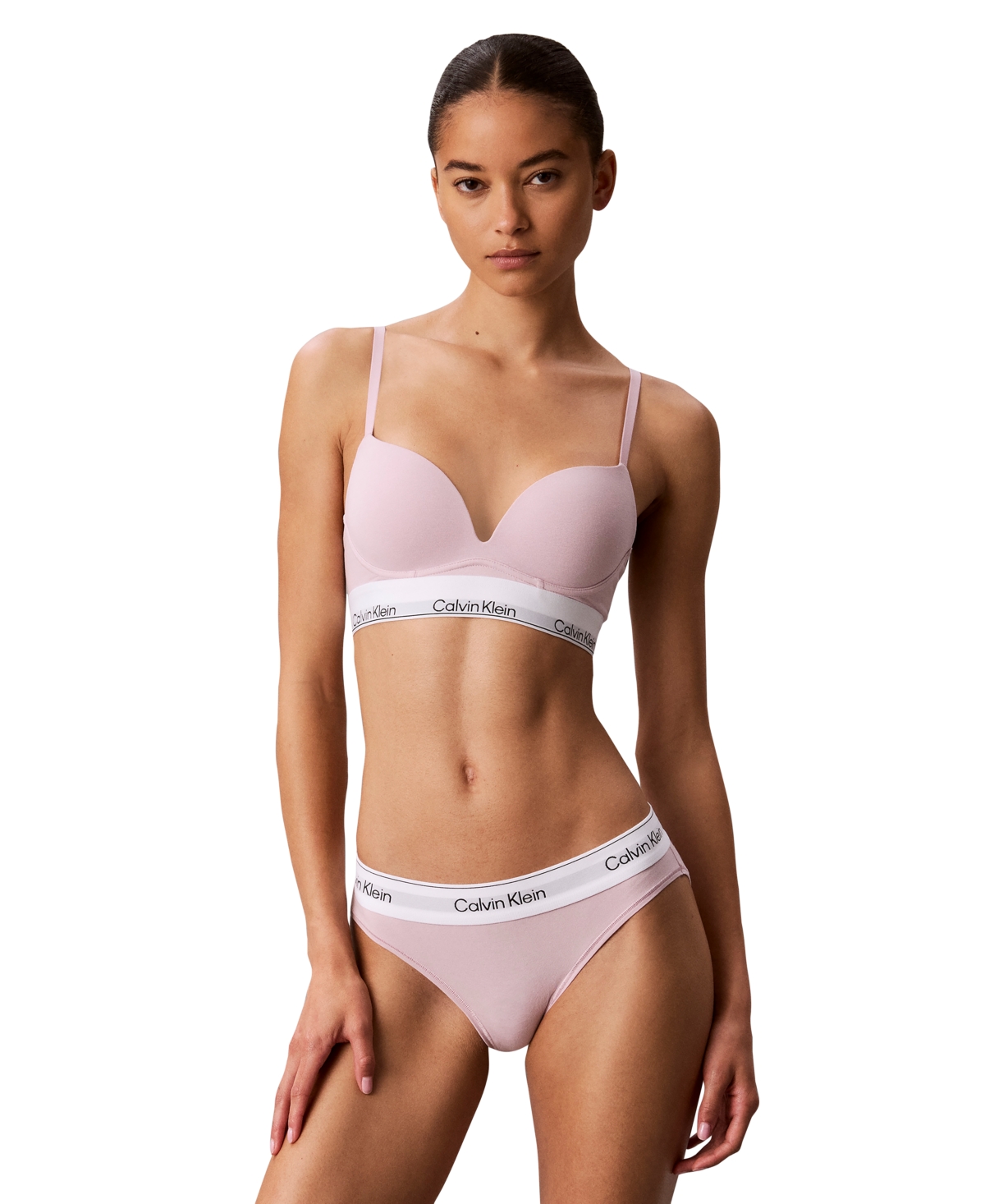 Calvin Klein Women's Ck Icon Cotton Modal Bikini Underwear QF8520 - Hawaii Orchid