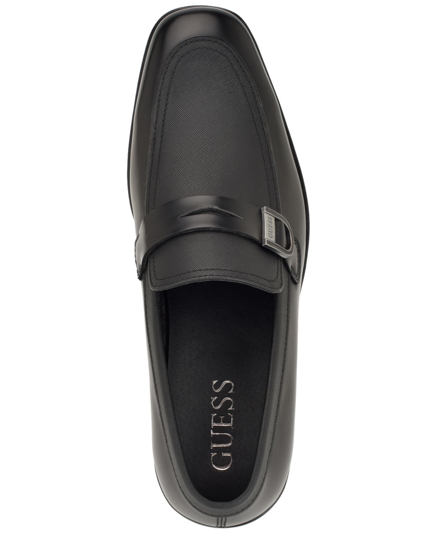 Мужские туфли GUESS Hiljon Square-Toe, цвет: Чёрный, вариант 1 — фото 4