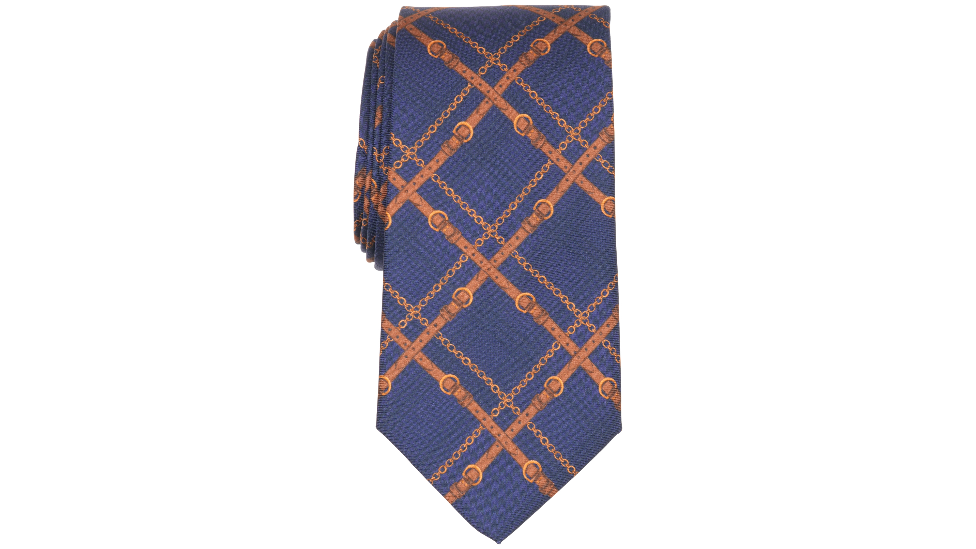 Club Room Men's Saddlecrest Plaid Print Classic Tie