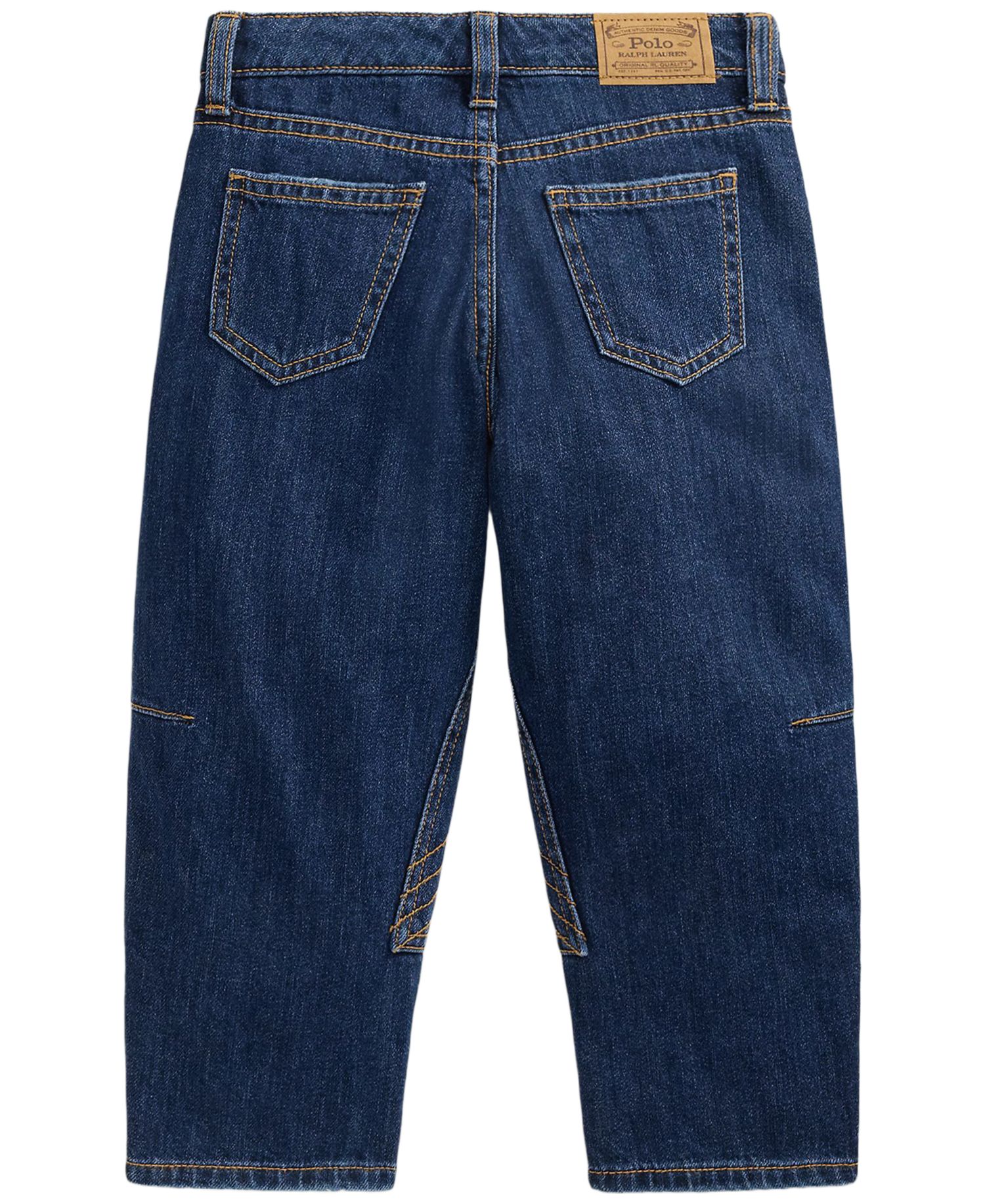 Girls' 2T-6X Curved Tapered Cotton Denim Jeans