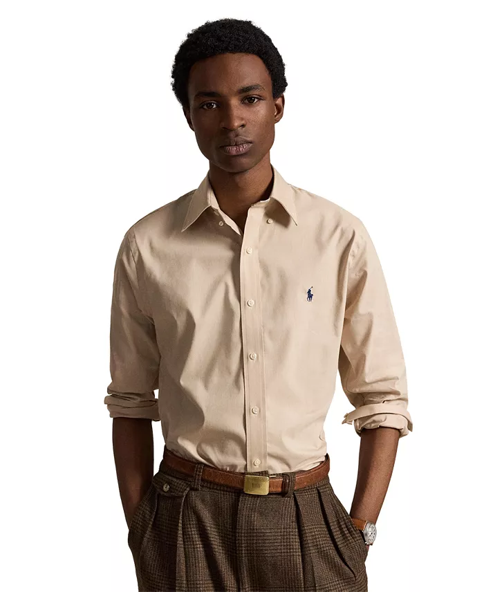Men's Performance Twill Classic-Fit Shirt