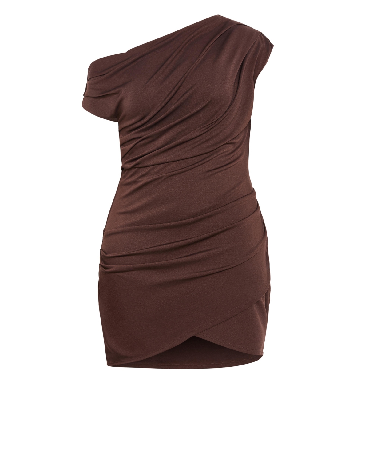 City Chic Women's Plus Off Shoulder Mini Dress