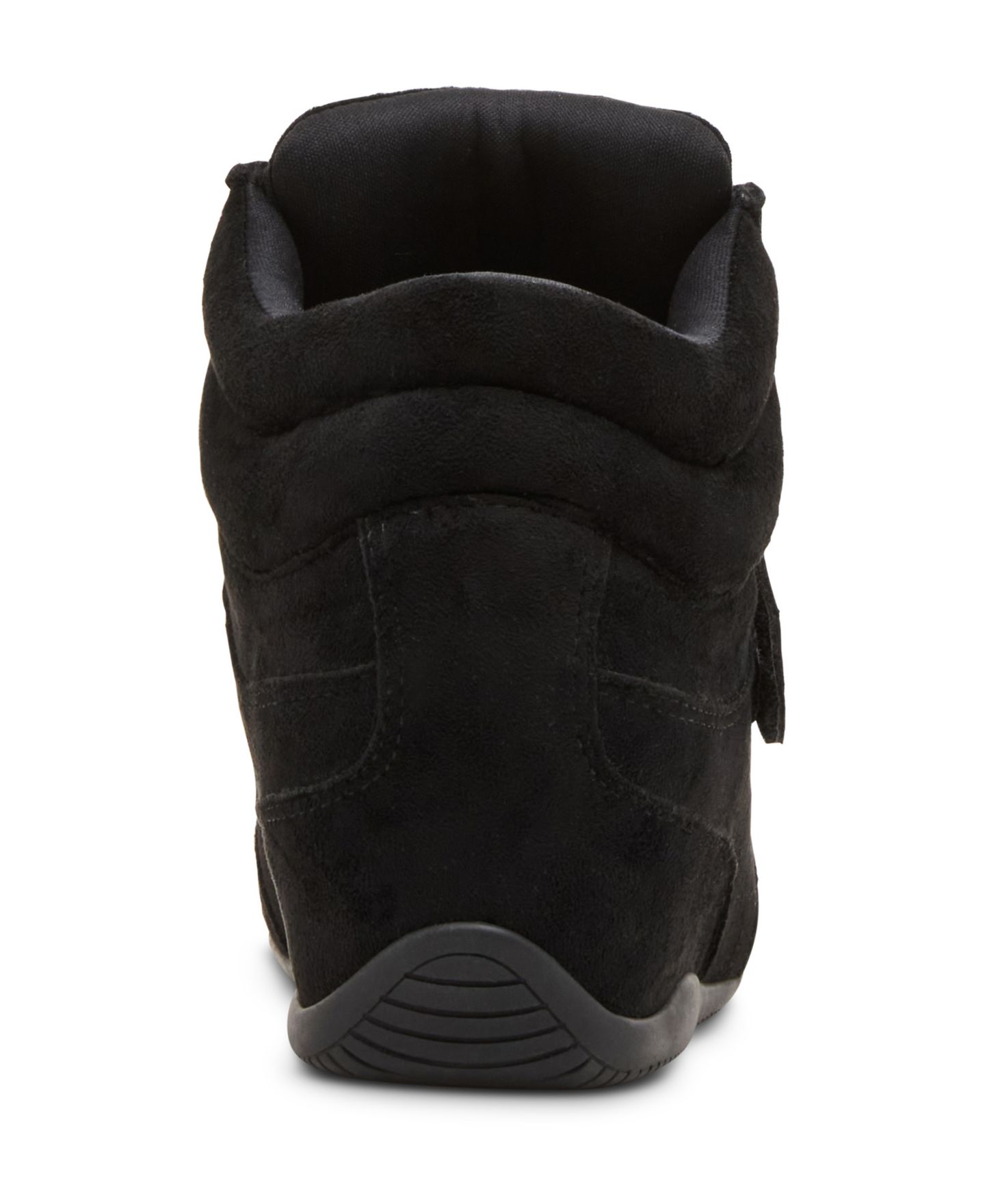 Женские кроссовки Madden Girl Bowiee Lace-Up Wedge, цвет: Чёрный — фото 3
