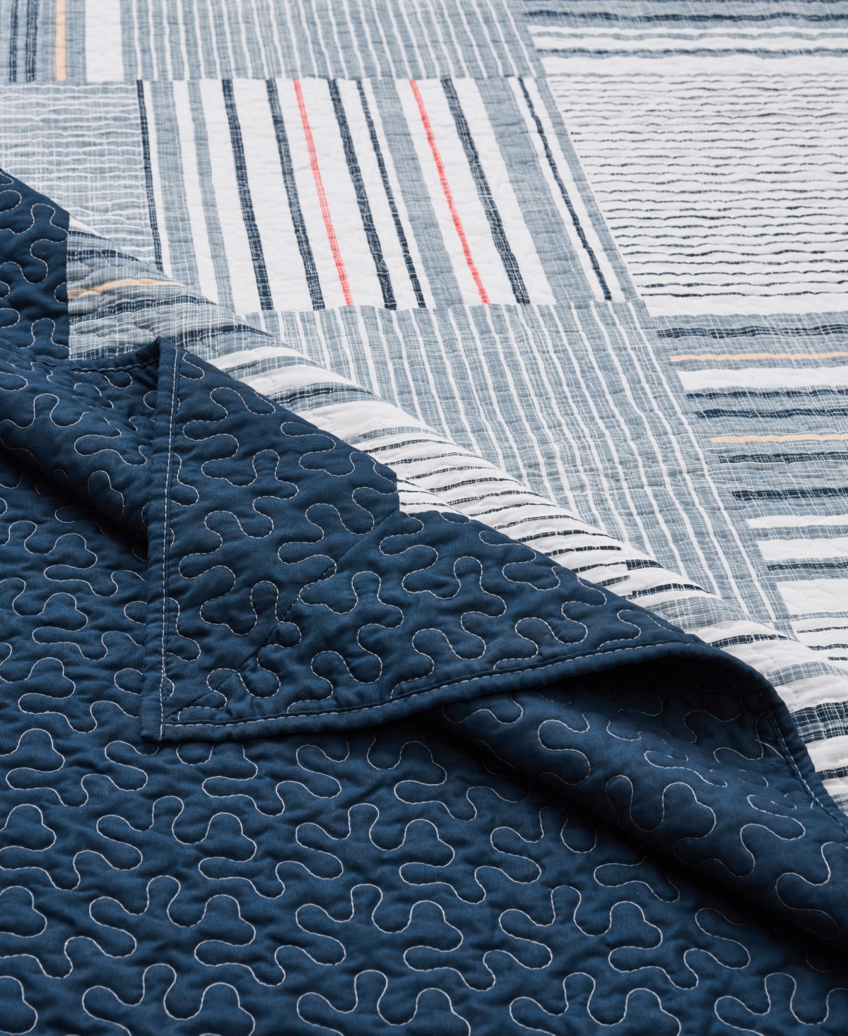 Greenland Home Fashions Voyage Reversible -Piece Quilt Set