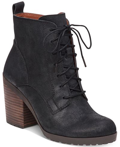 Lucky Brand Women's Orsander Lace-Up Booties