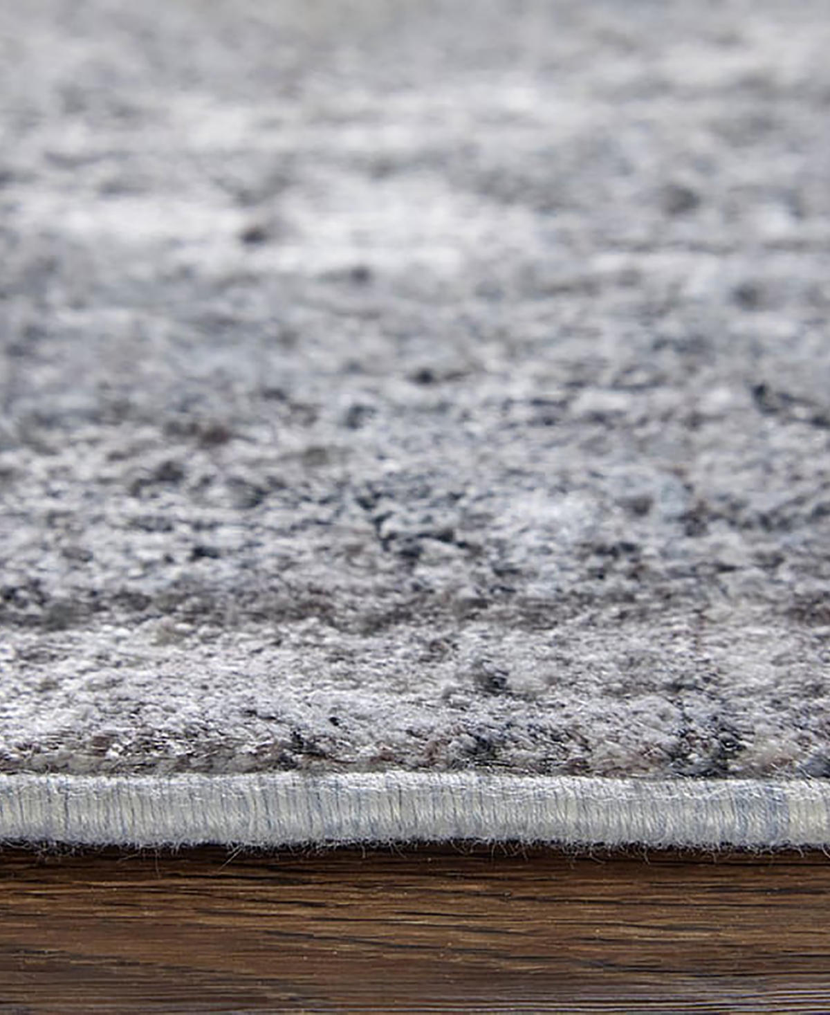 Feizy Sarrant R3966 Gray 2'8" x 12' Runner Rug