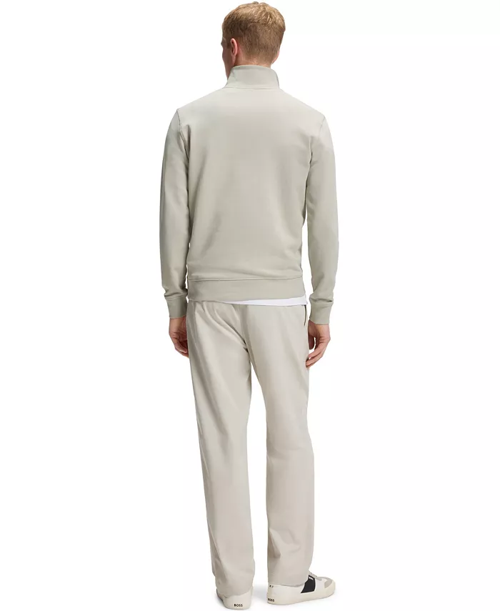 Men's Cotton-Terry Zip-Collar Regular-Fit Sweatshirt - thumbnail 8