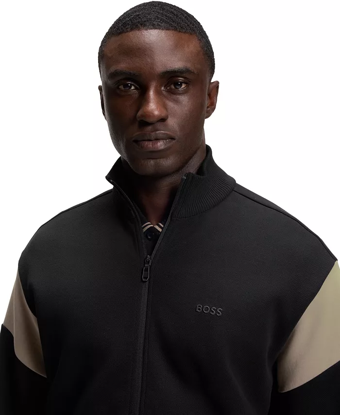 BOSS by Men's Cotton-Blend Regular-Fit Sweatshirt - thumbnail 10