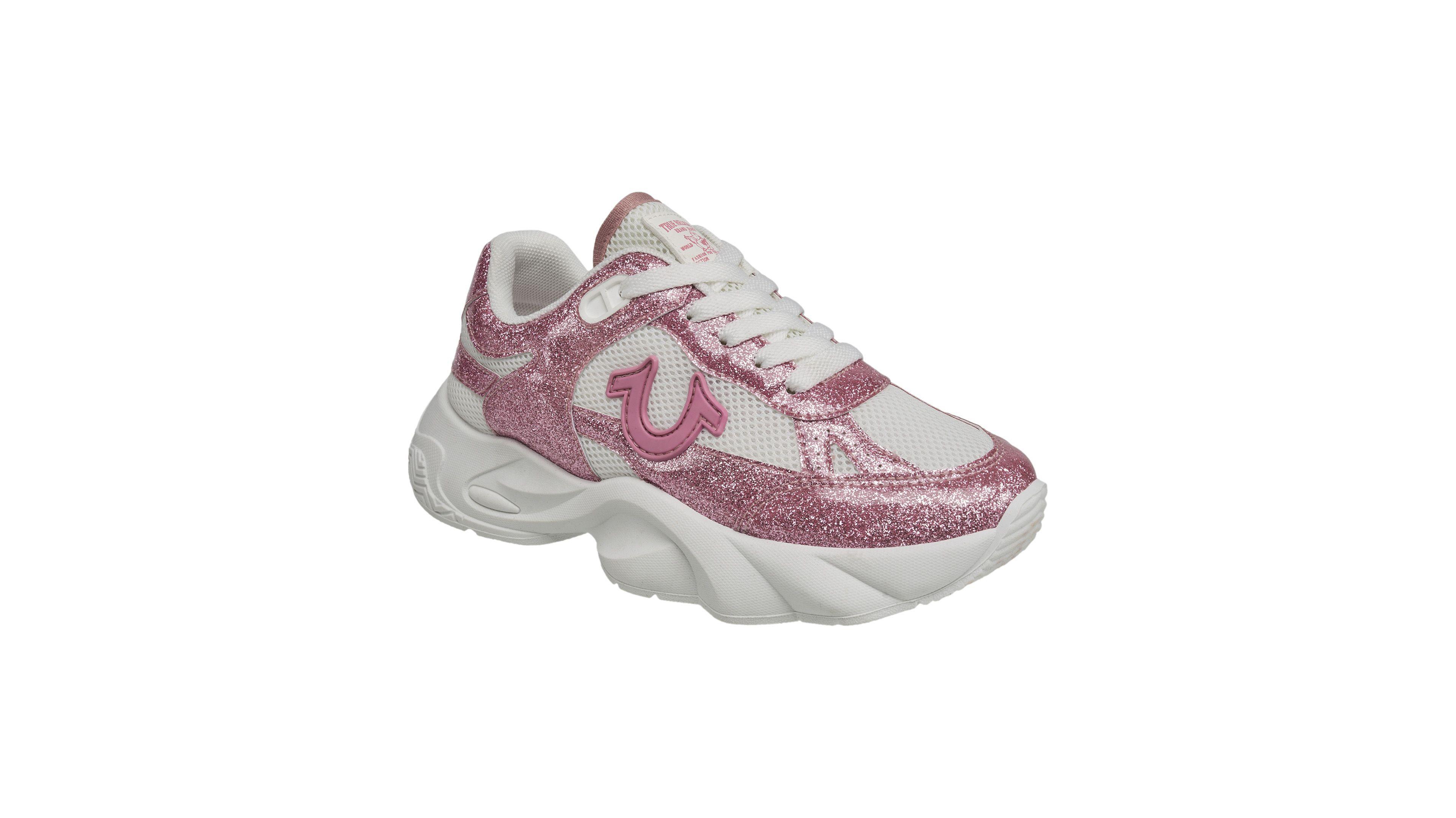 True Religion Little Girls' Kali Chuncky Logo Sneaker