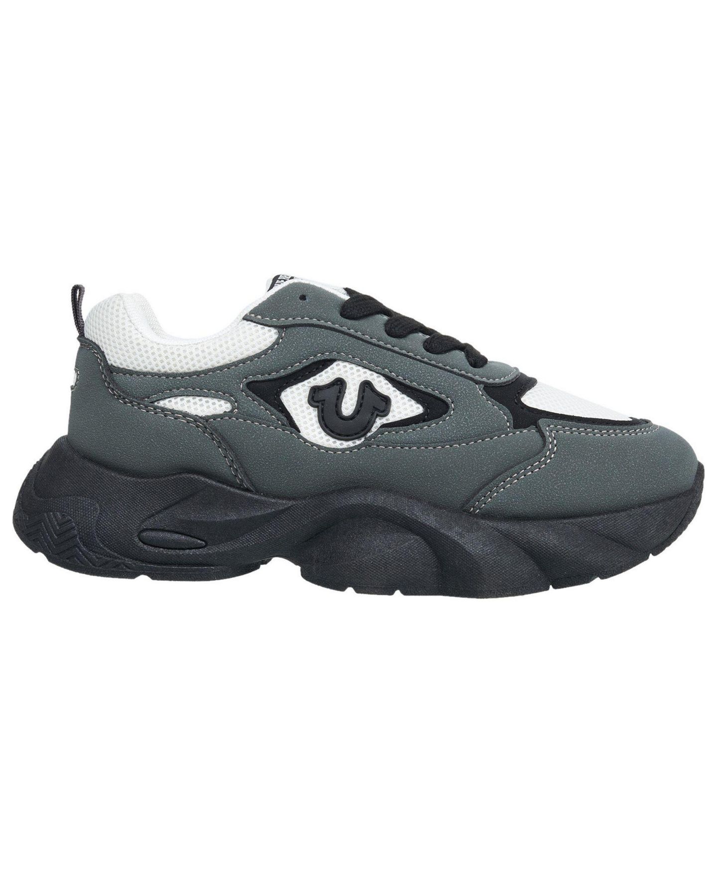 Кроссовки True Religion Cole Chunky Sneaker для мальчиков, цвет: Чёрный серый — фото 2