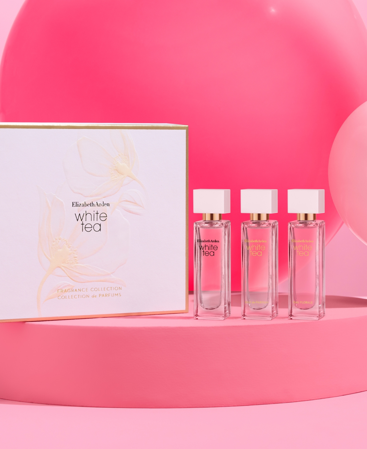Elizabeth Arden 3-Piece White Tea Fragrance Collection Mini Coffret Set