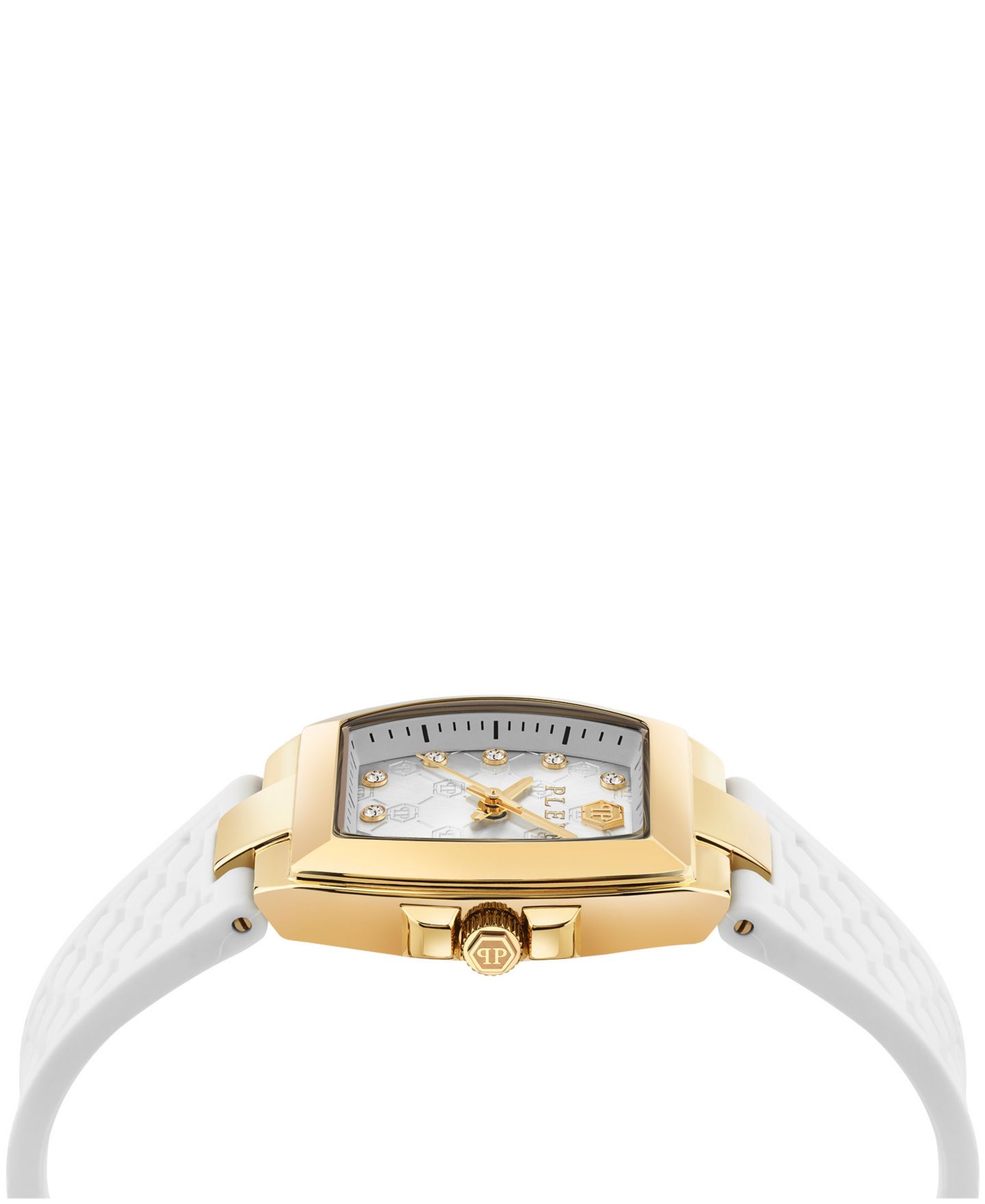 Женские часы Philipp Plein Supreme White Silicone Strap Watch 30mm — фото 2