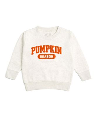 Toddler Boys Pumpkin Season Puff Ink Sweatshirt