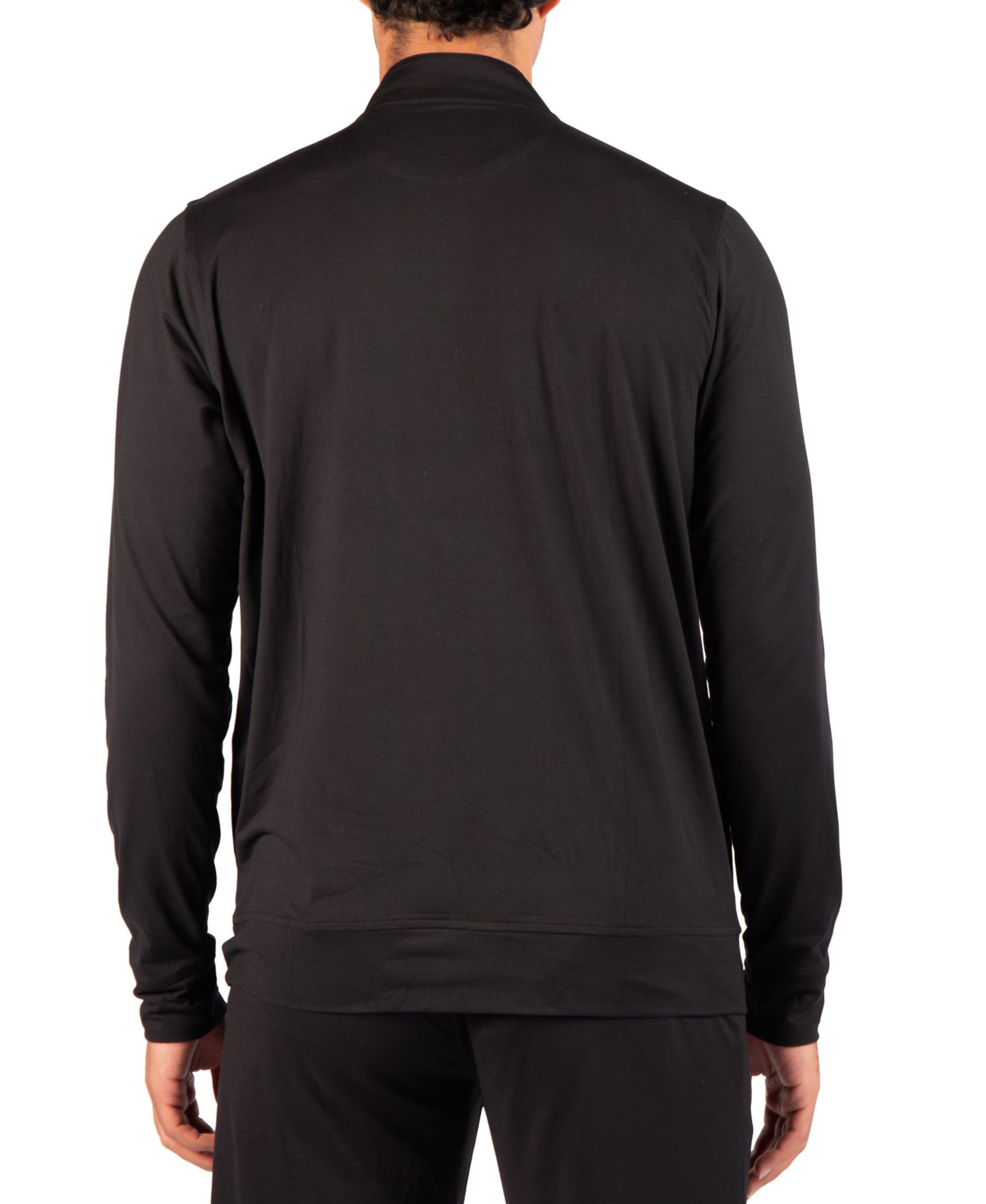 Men's Brushed Melange Quarter Zip