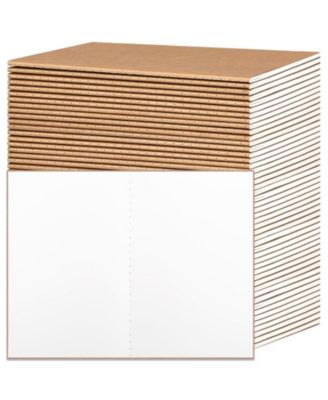 48 Pack Blank Journals Bulk Travel Office Soft Cover Notebooks 80gsm Paper