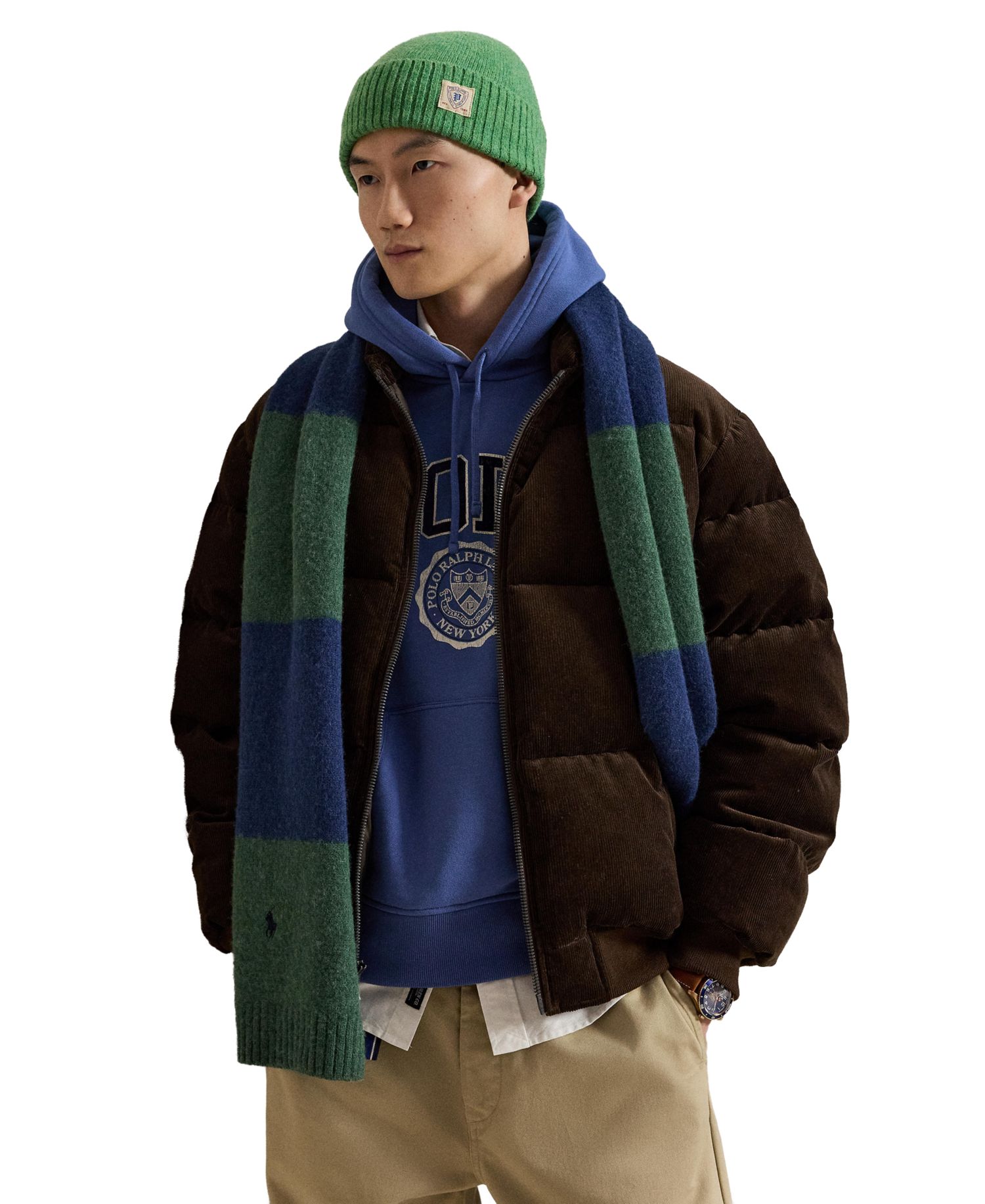 Men's Logo Fleece Regular-Fit Hoodie