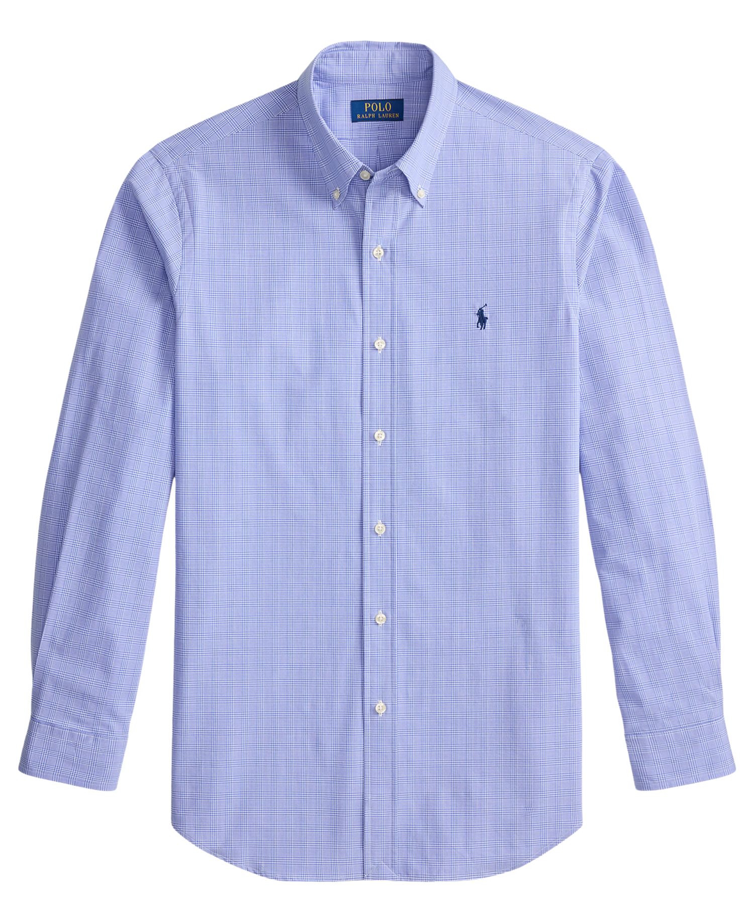 Men's Checked Stretch Poplin Shirt