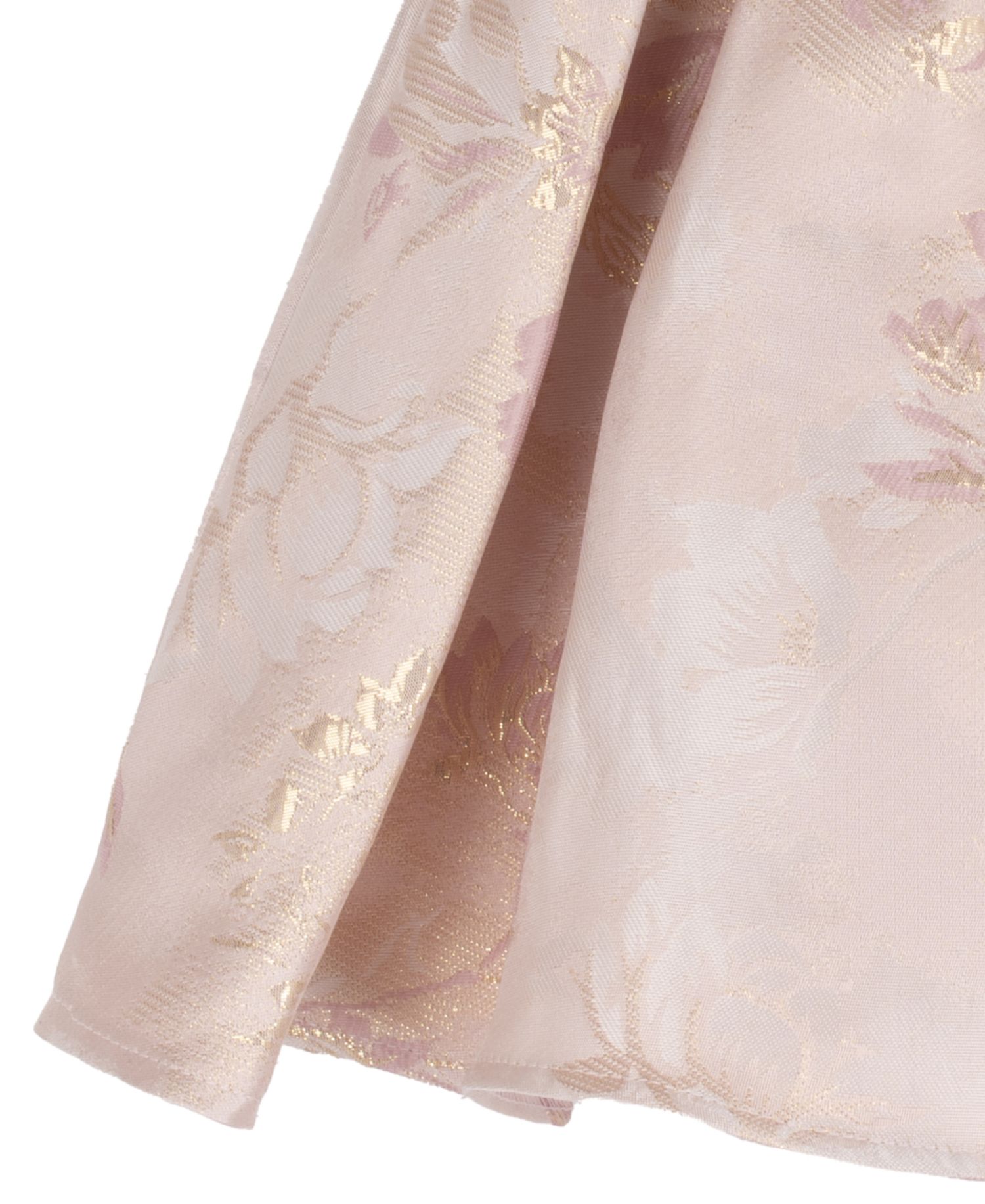 Baby Girls' Embroidered Brocade Dress with Bloomers