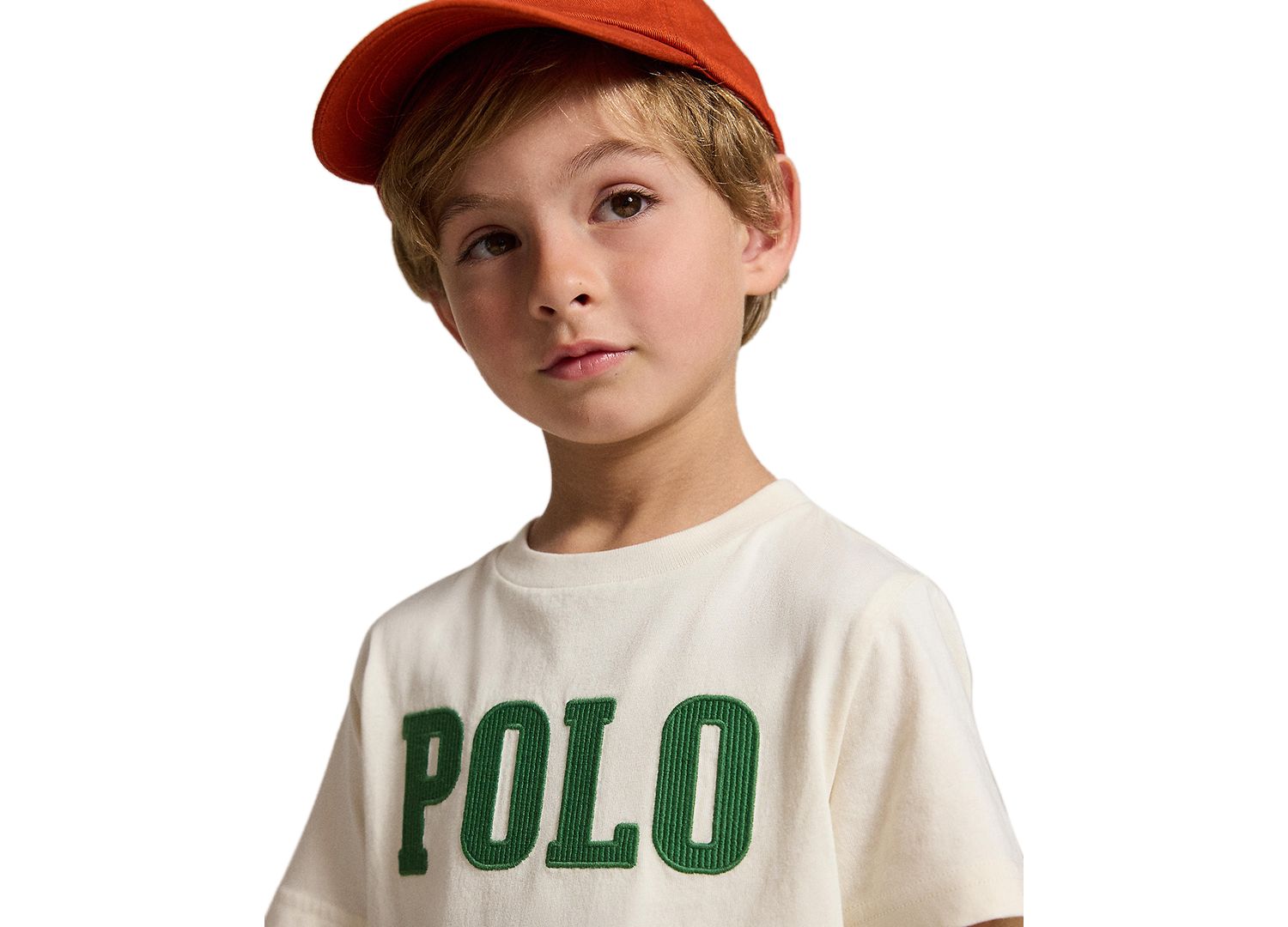 Boys' 2T-7 Logo Cotton Jersey T-Shirt