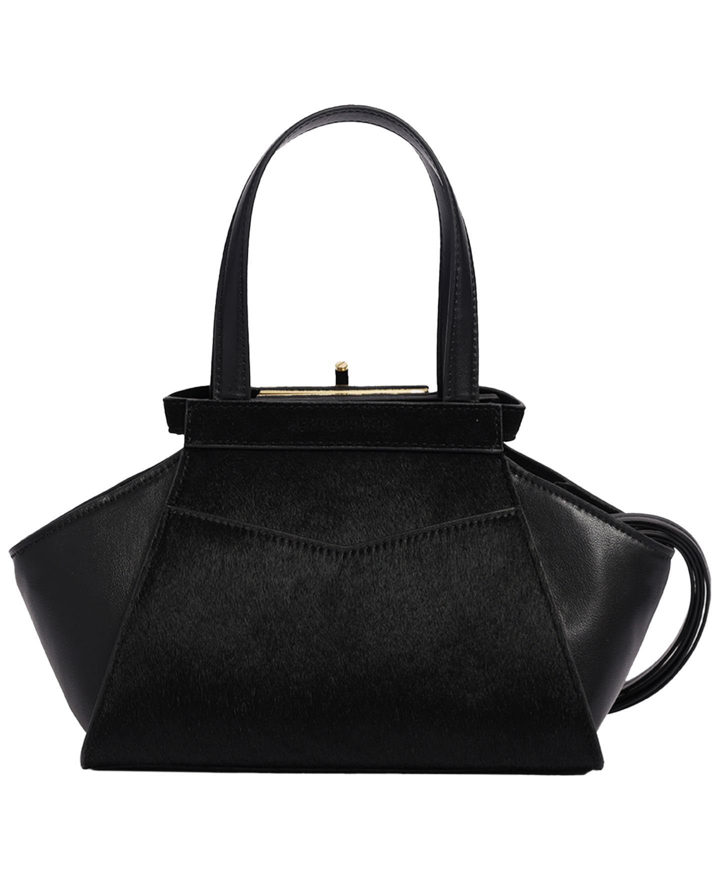 Женская сумка Kenneth Cole Crosby Small Satchel Handbag, цвет: Чёрный — фото 2