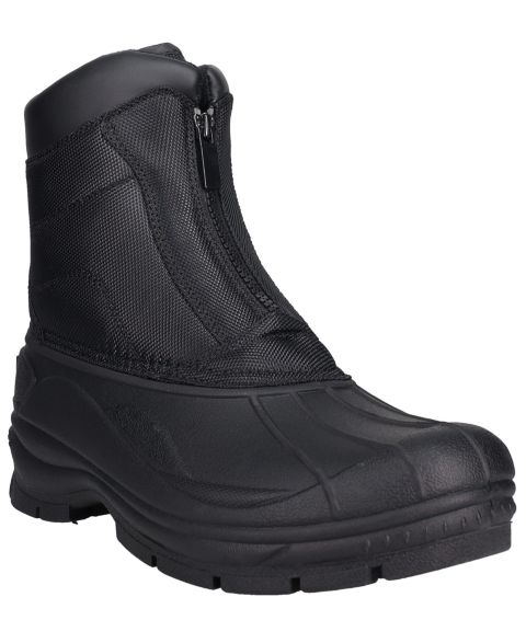 Мужские ботинки Weatherproof James Round-Toe, цвет: Чёрный