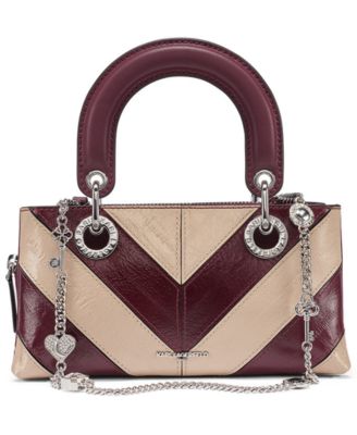 Benoite Small Leather Satchel Handbag