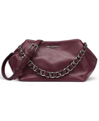 Giovanna Medium Leather Clutch Handbag