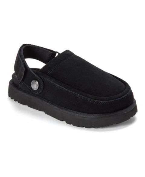 Женские сабо Dearfoams Coin Convertible Mule Slippers, цвет: Чёрный