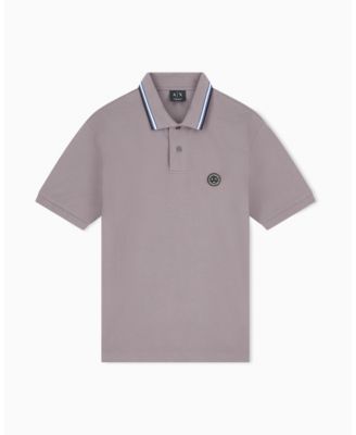 Men's Short Sleeves Pique Tipping Polo Shirt