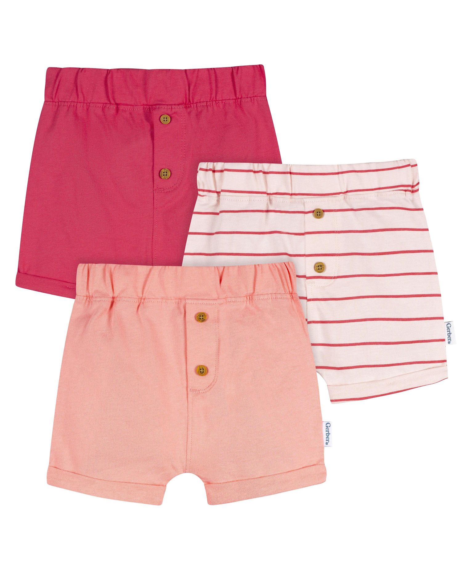 Baby Girls Girls'0-24M 3-Pack Shorts
