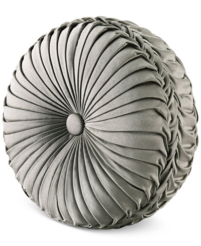 J. Queen New York Corinna Tufted Round Decorative Pillow - Bedding Collections - Bed & Bath - Macy s
