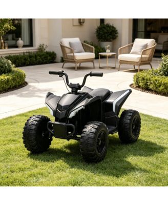 12V Ride On ATV Quad with Battery-Powered Dual Motors, Ages 3-6